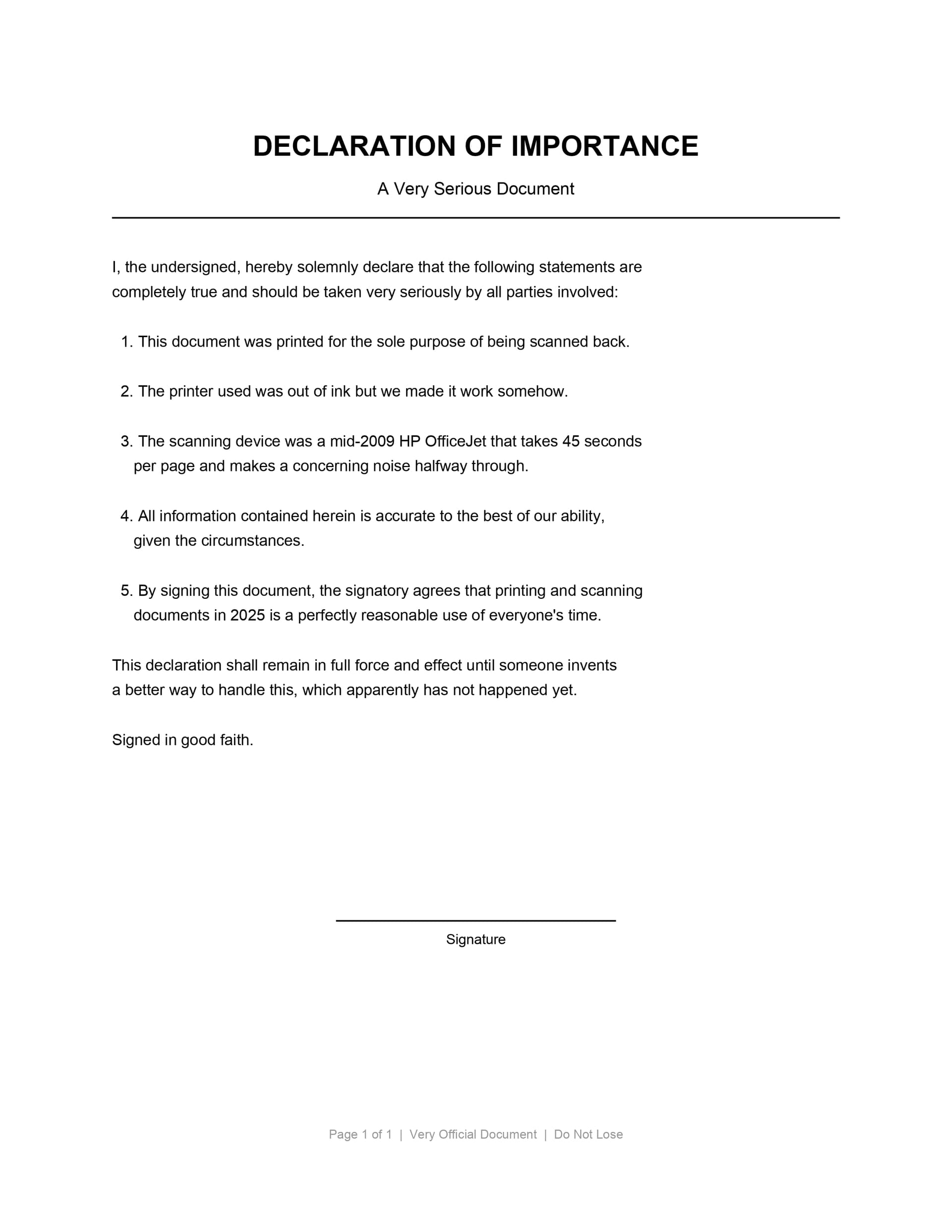 Original PDF document before scan effect